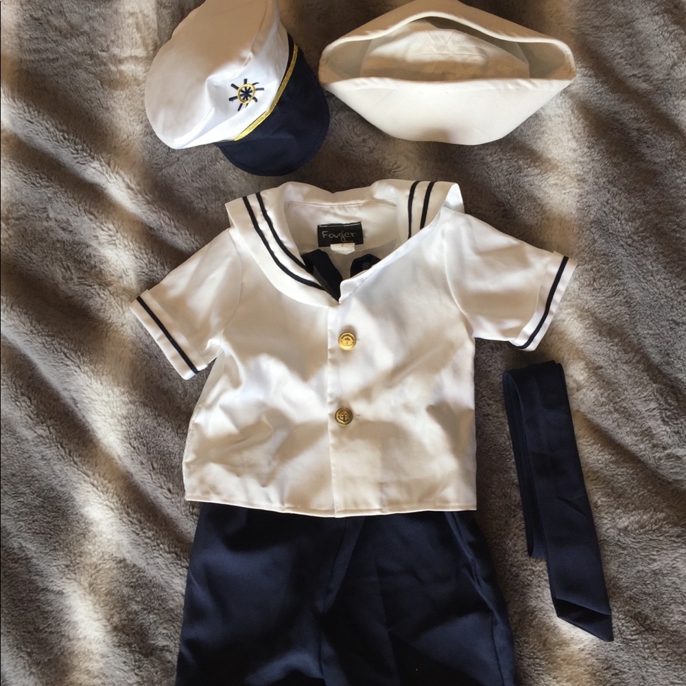 Navy Sailor Kids Costume